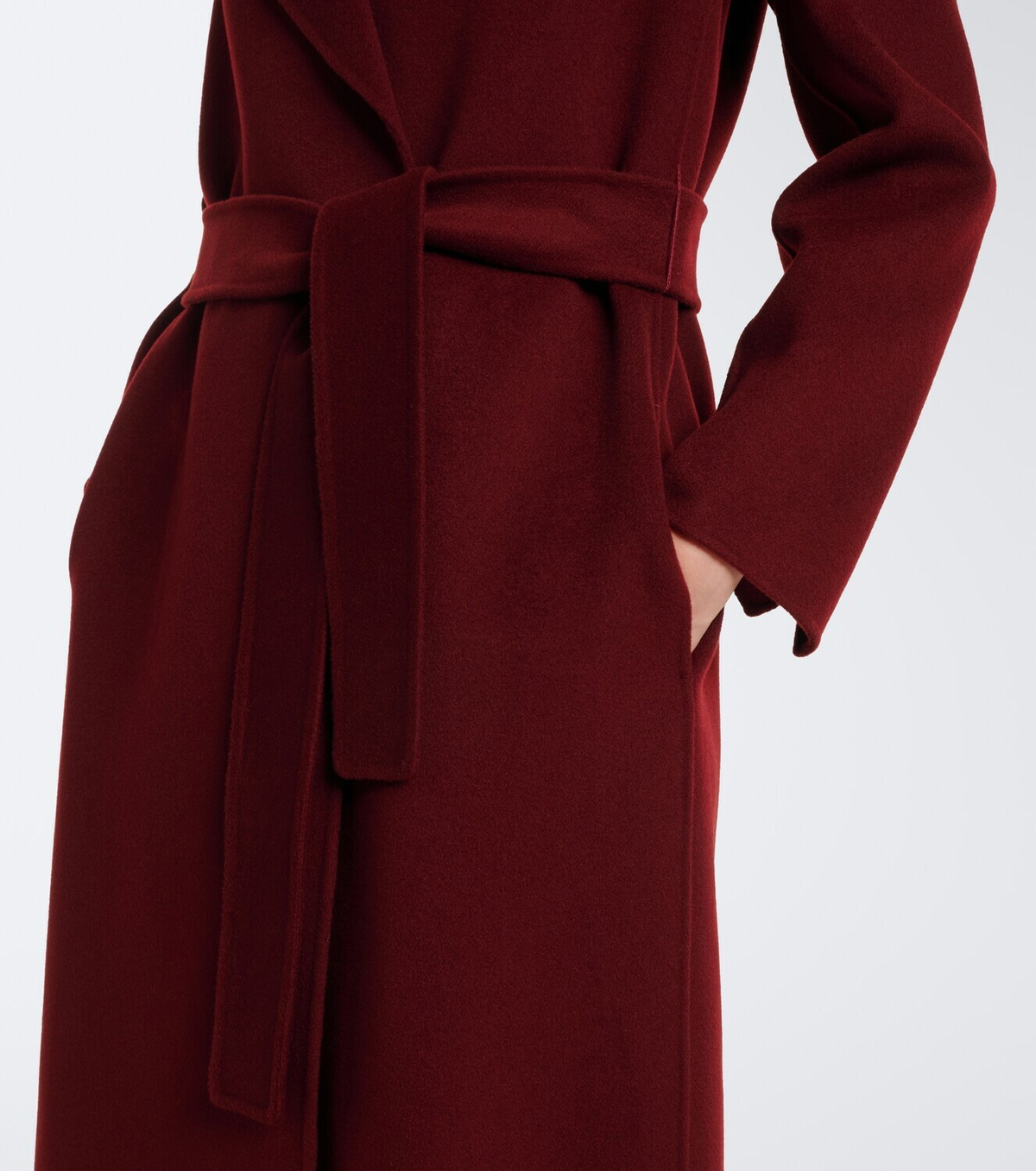 'S Max Mara Wool wrap coat