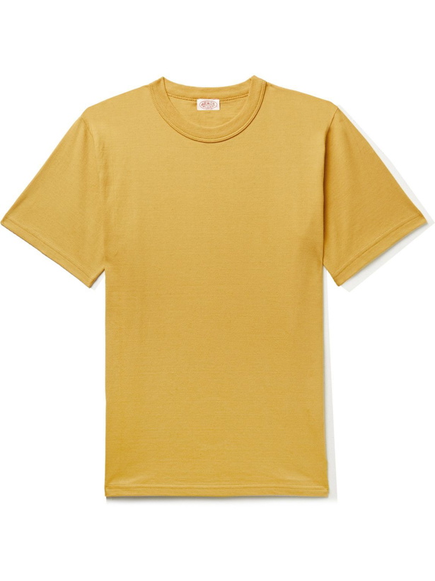 Photo: Armor Lux - Callac Cotton-Jersey T-Shirt - Yellow