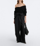 Lemaire RIbbed-knit wool sweater
