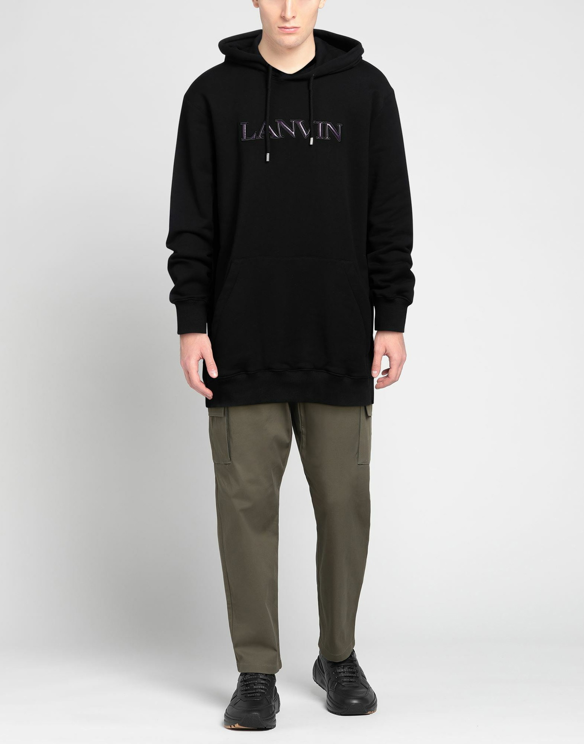 Lanvin Mens Sweatshirt in Black