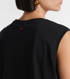 Victoria Beckham Cotton jersey tank top