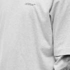 Off-White Men's Jumbo Arrow Double Sleeve T-Shirt in Grey
