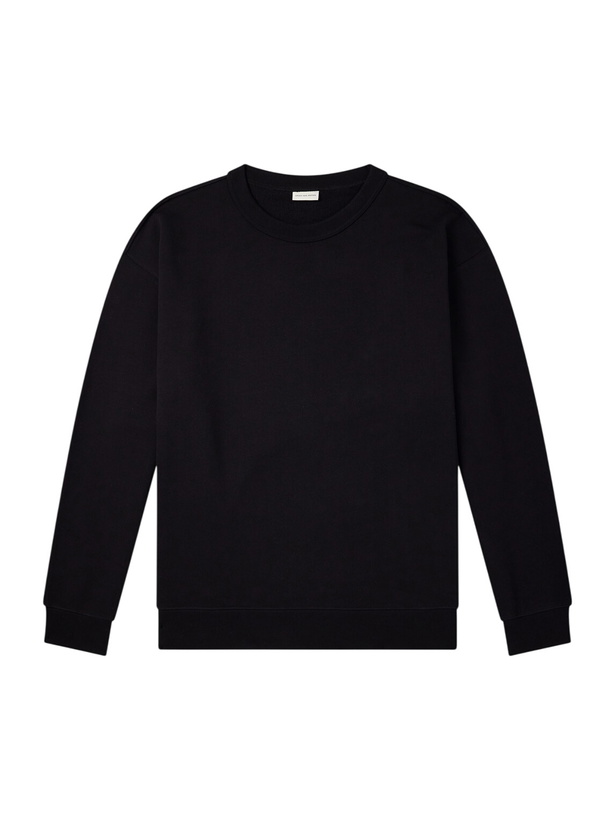 Photo: Dries Van Noten - Hax Oversized Cotton Sweatshirt - Black