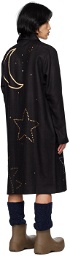 Sky High Farm Workwear Black Constellation Coat