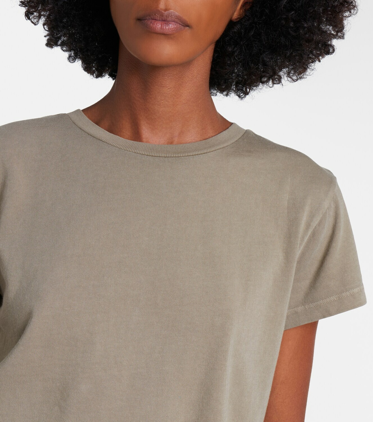 Agolde Adine cotton jersey T-shirt