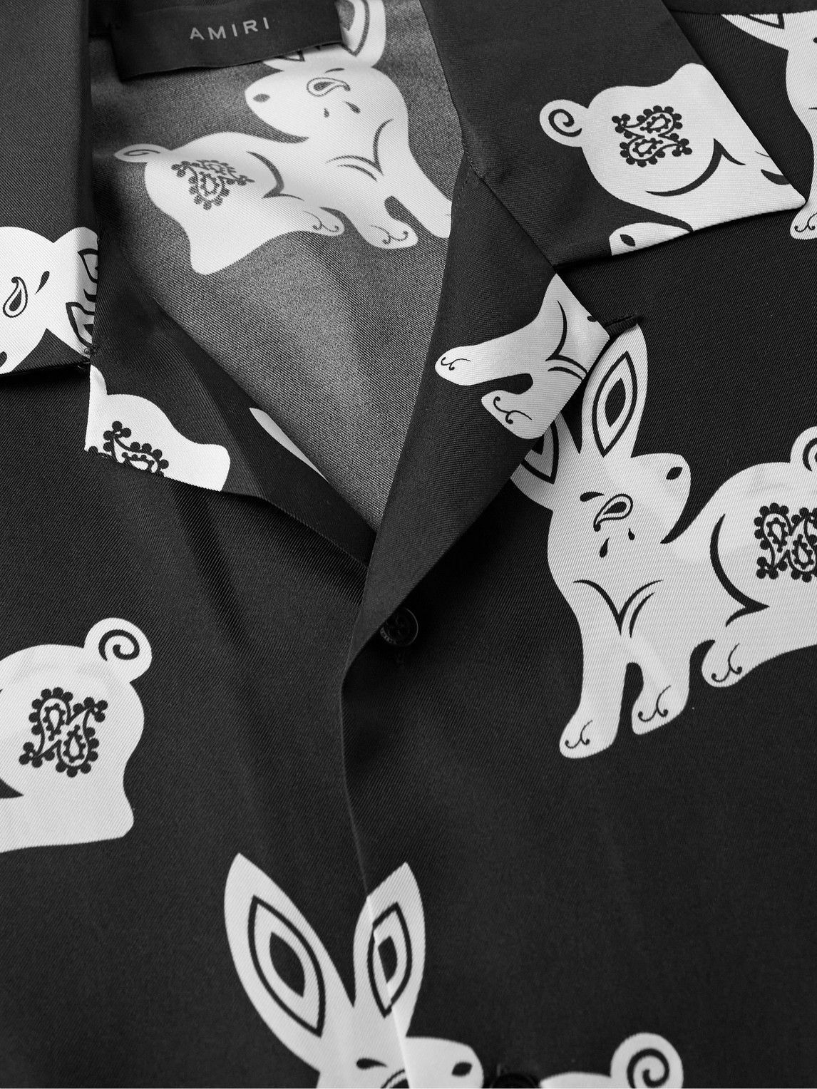Amiri Black Polyester Pattern Shirt main image 1