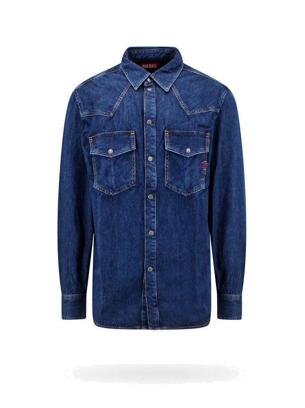 Photo: Diesel Shirt Blue   Mens