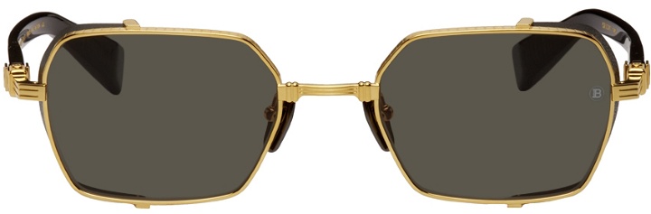 Photo: Balmain Gold Brigade-III Sunglasses