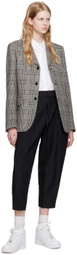 Comme des Garçons Homme Plus White Paneled Shirt