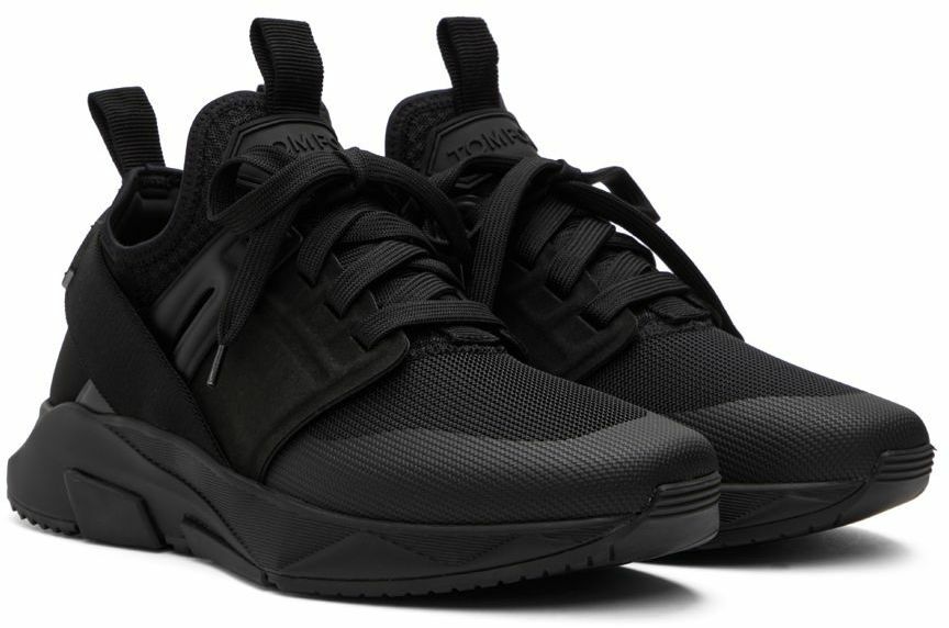 スニーカー TOM FORD Jago Low Top Sneakers Black NEOPRENE SUEDE JAGO SNEAKER | Tom Ford Fashion