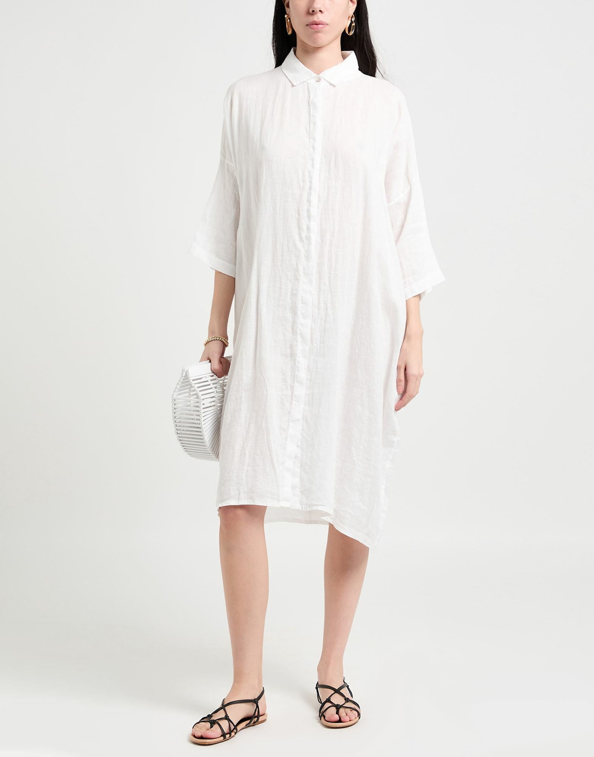 Crossley Womens Midi dress in White