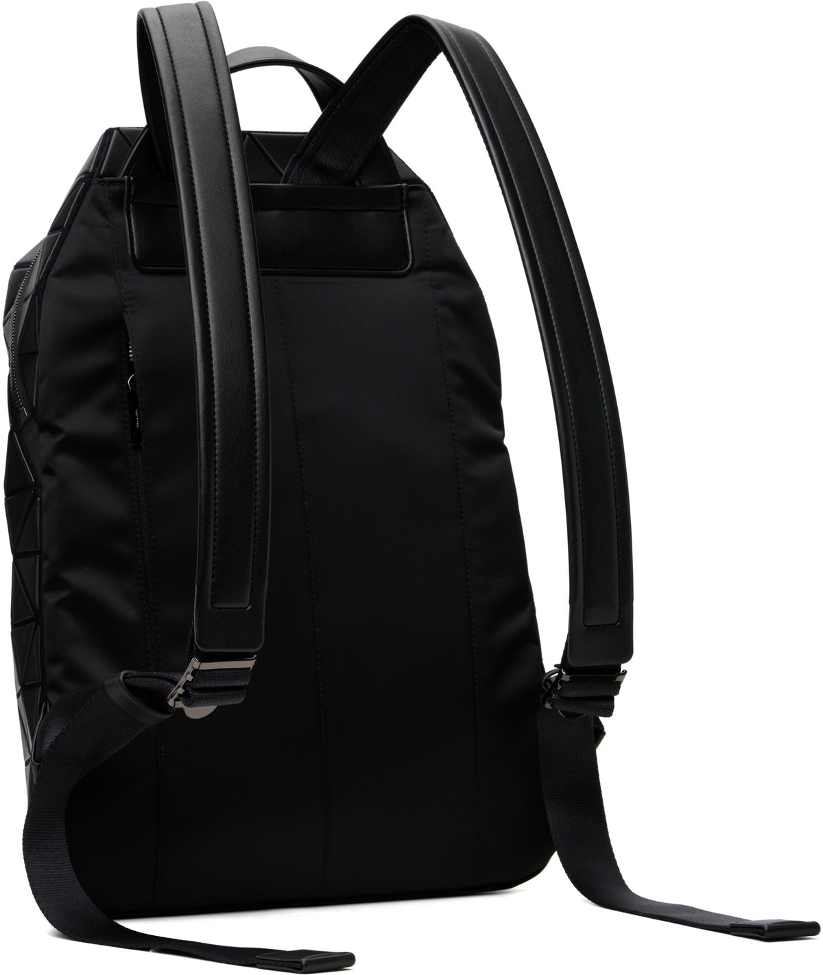 BAO BAO ISSEY MIYAKE Black Hexagon Backpack