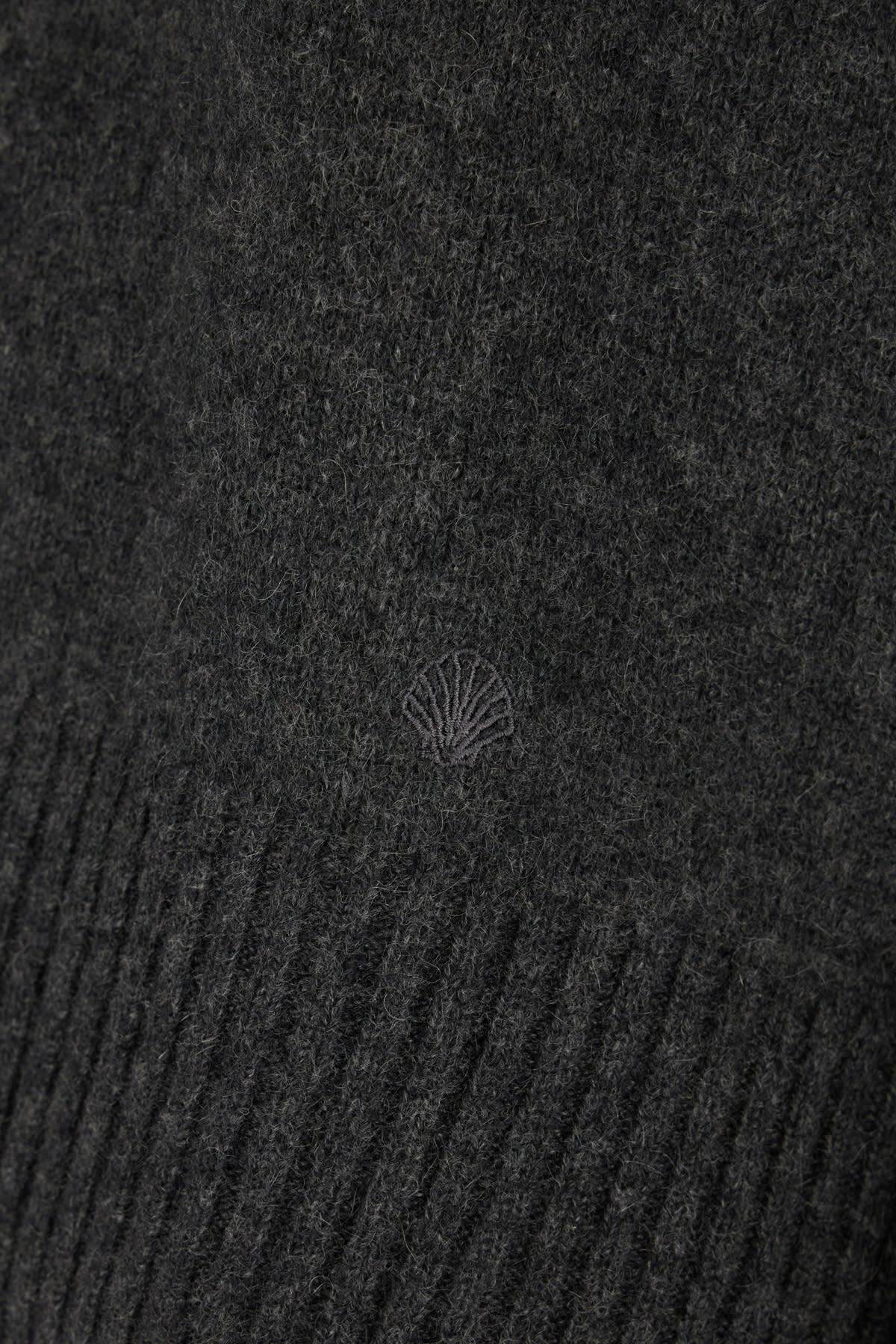 Loulou Studio Charcoal Cashmere Baltra Sweater