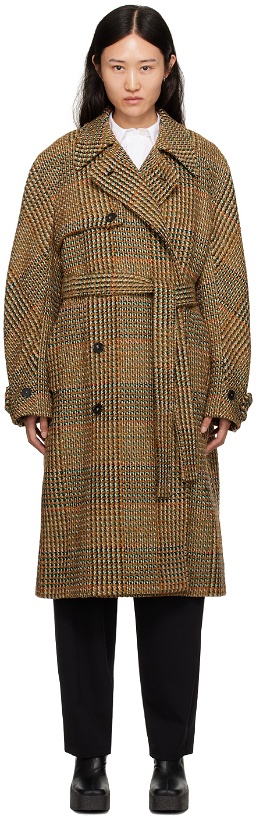 Photo: Stella McCartney Brown Belted Trench Coat