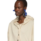 JW Anderson Off-White Cashmere Hooded Cardigan