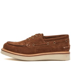 EasyMoc Men's Rockland 3-Eye Shoe in Snuff Suede