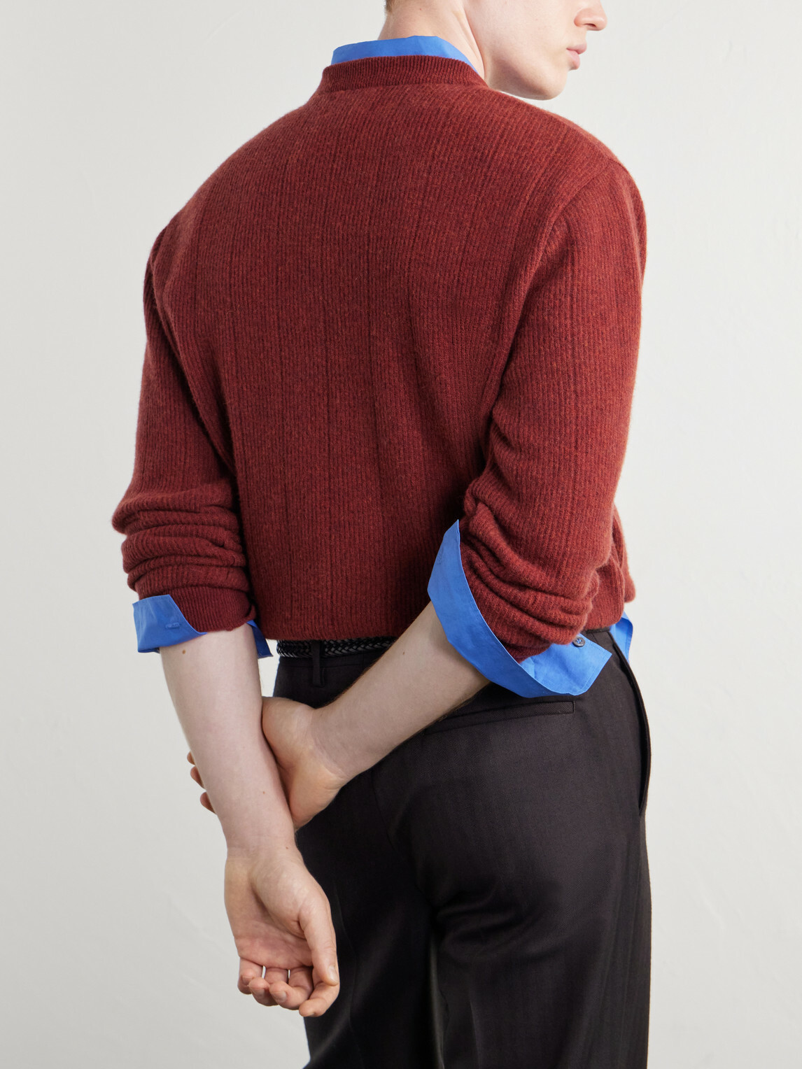 Oliver Spencer - Blenheim Wool Sweater - Red