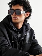 LOEWE - Paula's Ibiza Square-Frame Tortoiseshell Acetate Sunglasses