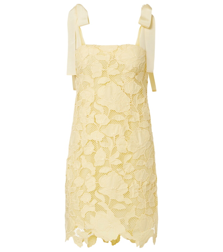 Photo: Simkhai Marigolde lace minidress