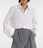 Max Mara Silk crêpe de chine shirt