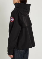 Canada Goose Tofino Hooded Rain Jacket Black