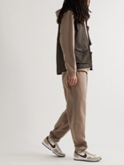 Satta - Asana Straight-Leg Organic Cotton-Jersey Sweatpants - Neutrals