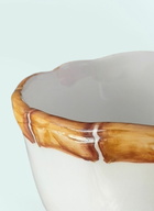 Les-Ottomans Set Of Two Bamboo Cappuccino Cups
