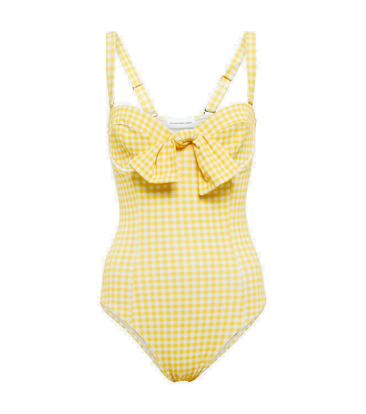 Alexandra Miro Clara gingham swimsuit Alexandra Miro