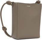 Jil Sander Taupe Giro Crossbody Small Bag