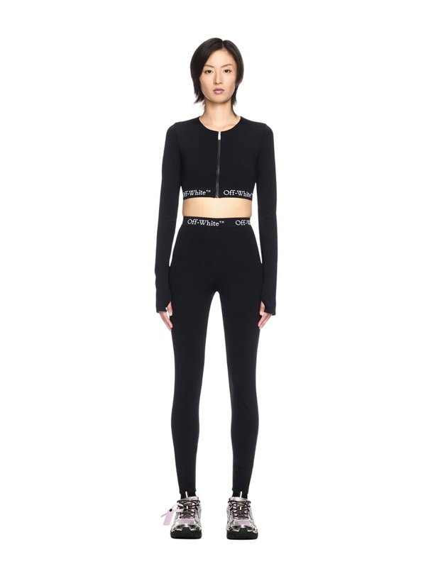 Photo: OFF WHITE Logo Band Leggings