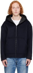 Valentino Navy Cashmere Coat