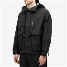 F/CE. Men's Pertex Waterproof Technical Moutain Jacket in Black