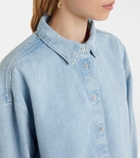 7 For All Mankind Nina oversized denim shirt