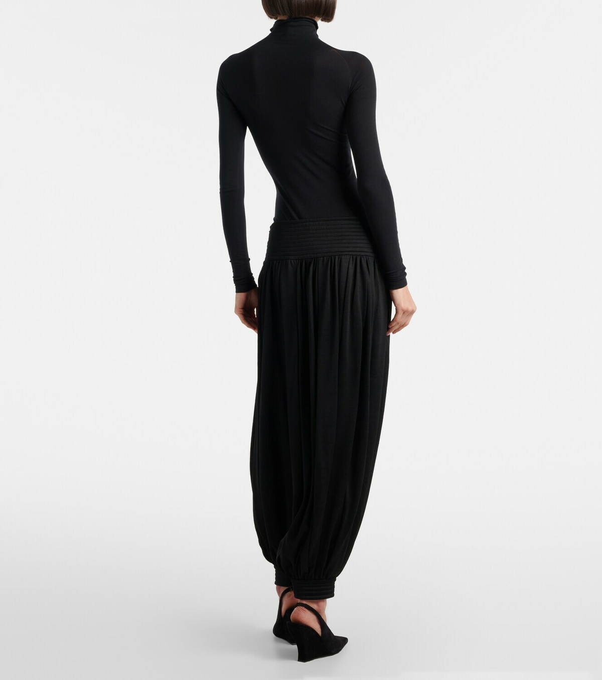 Alaïa Wool-blend balloon pants