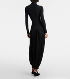 Alaïa Wool-blend balloon pants