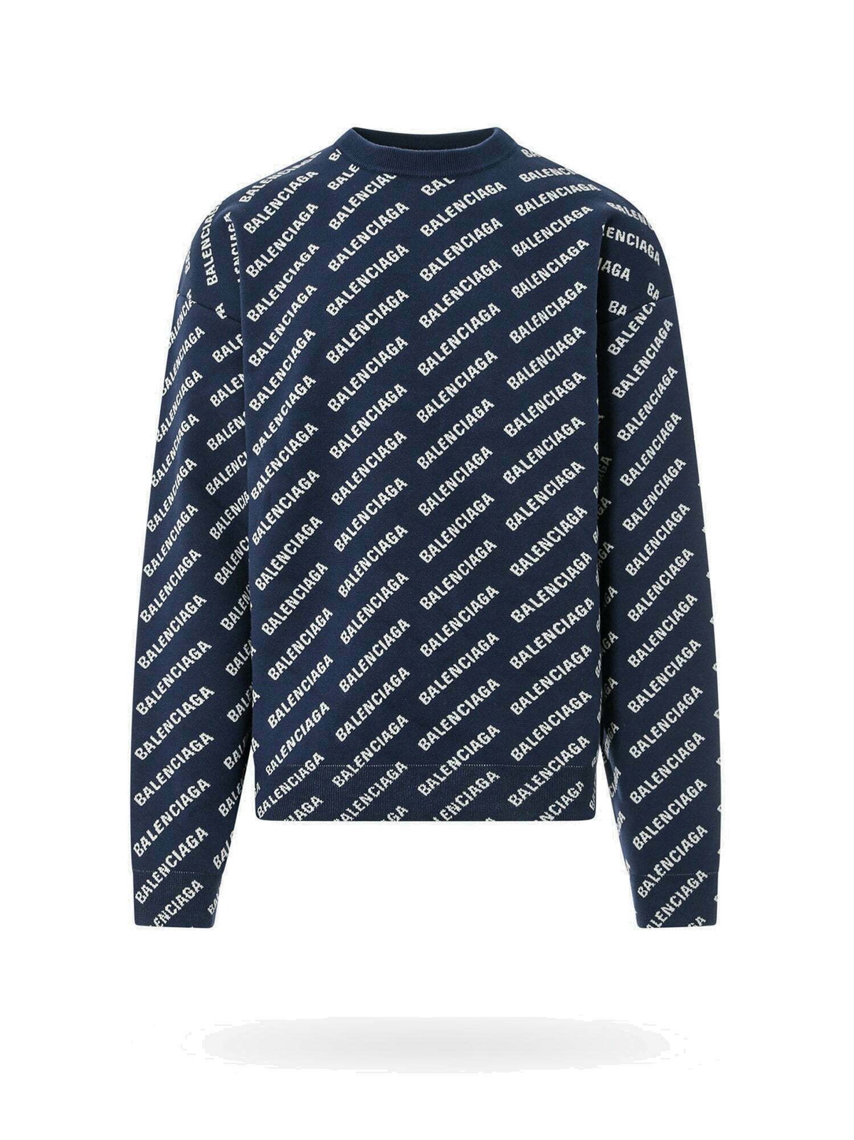 balenciaga sweater mens navy