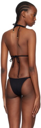ÉTERNE Black Isla Bikini Top