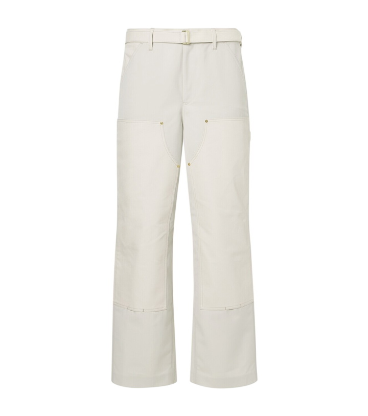 Photo: Sacai Belted wide-leg pants