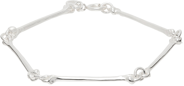 Photo: TAKAHIROMIYASHITA TheSoloist. Silver Skeleton Bone Bracelet