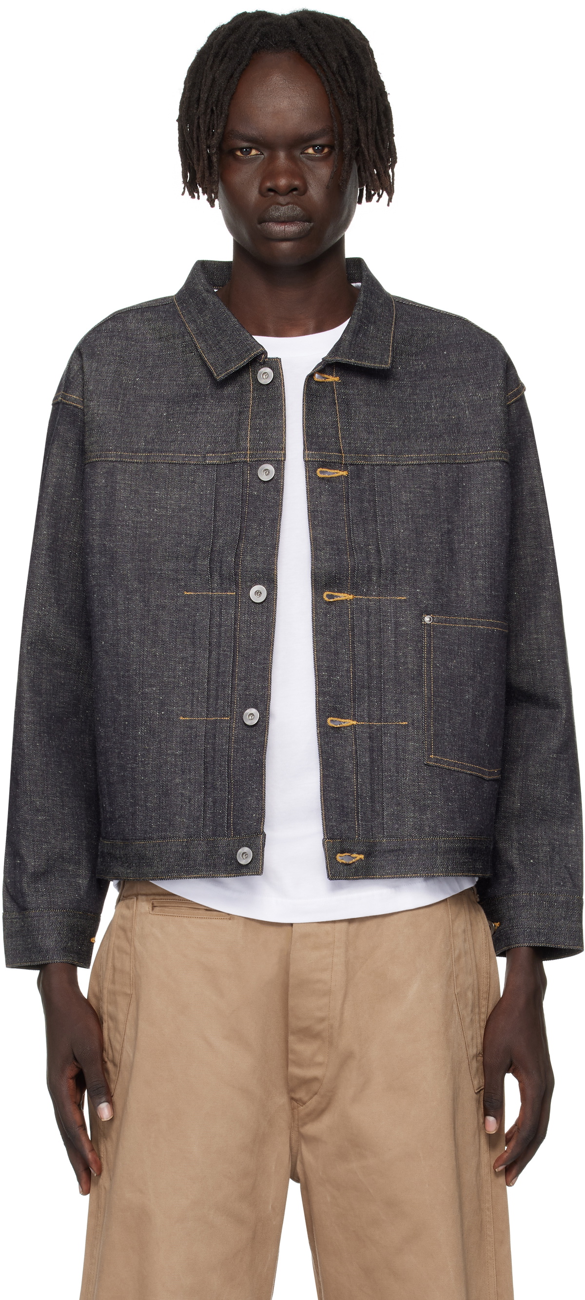 Taiga Takahashi Indigo Lot. 701 Denim Jacket Taiga Takahashi