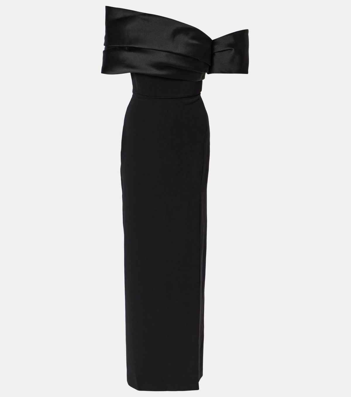 knee length dresses for ladies Alexis Halter Cut Out Maxi Dress - Eliana Red main image 1
