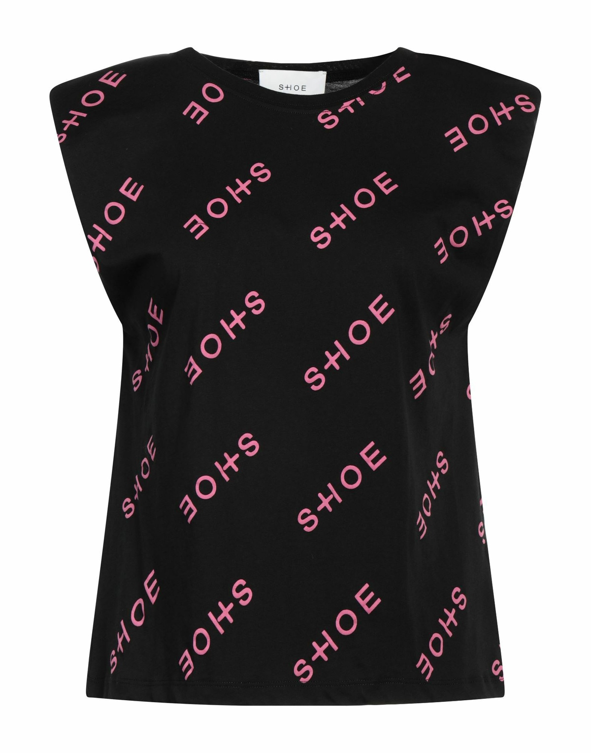 Shoe Womens T-shirt in Black