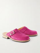 Our Legacy - Camion Suede Clogs - Pink