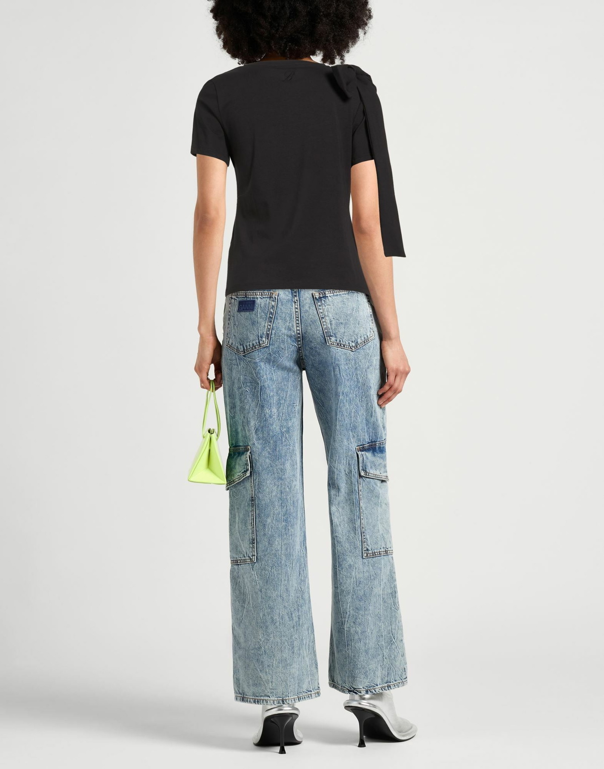 Blumarine Womens T-shirt in Black
