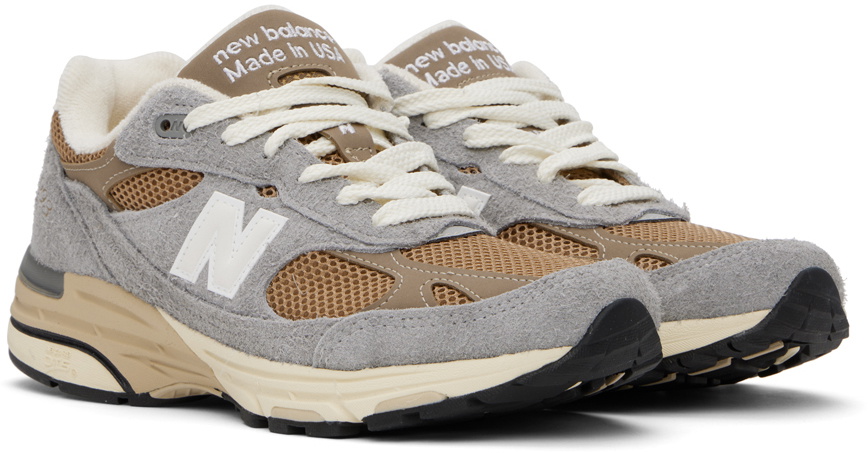 New Balance Brown & Gray 'Made in USA' 993 Sneakers New Balance New Balance Brown & Gray 'Made in USA' 993 Sneakers New Balance