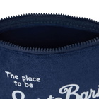 MC2 Saint Barth Aline Navy Blue Terry Pochette