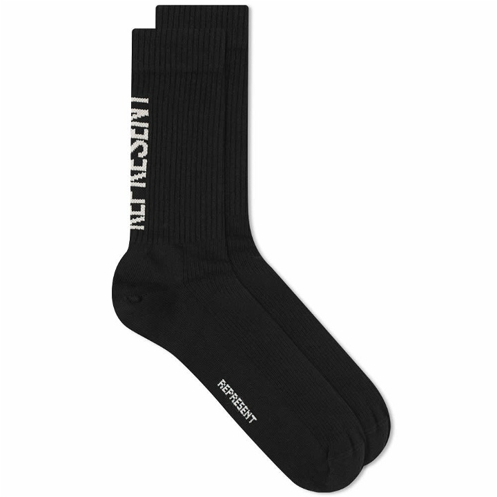 Photo: Represent Men's Sock in Black