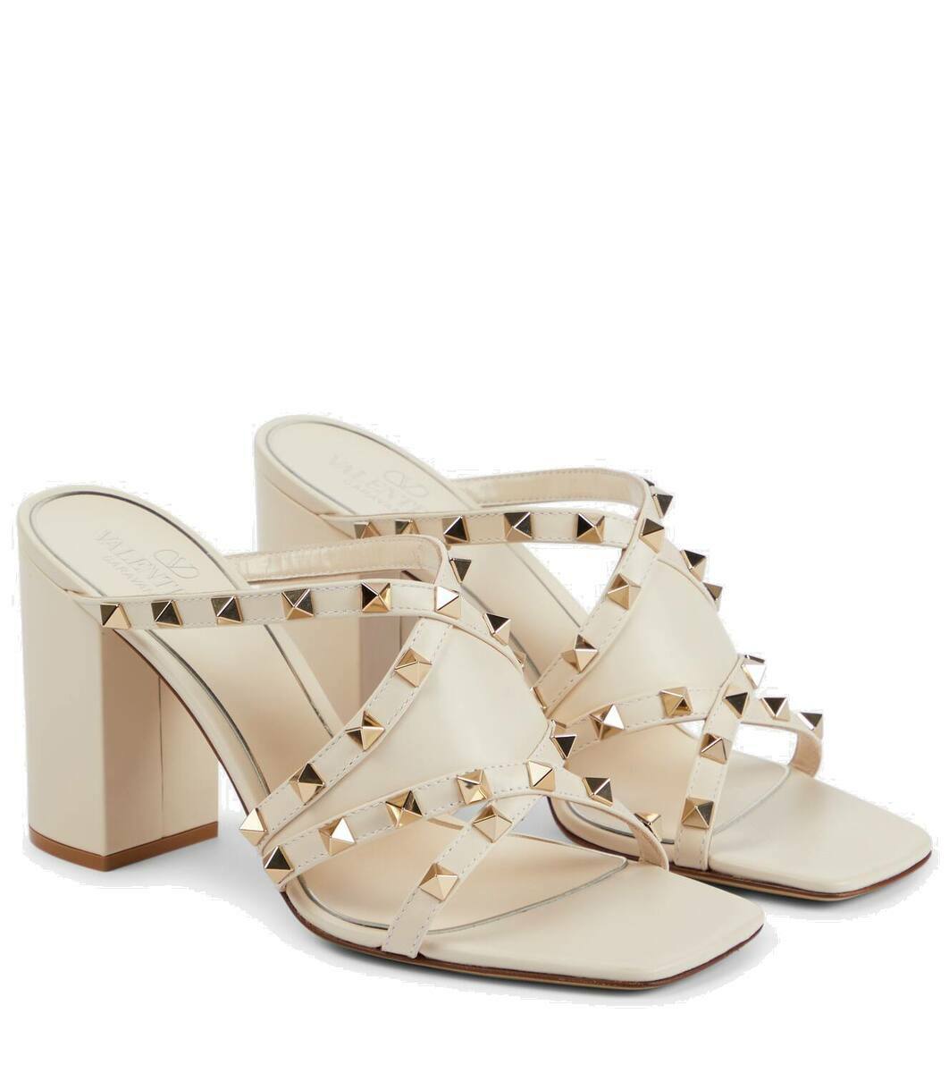 Valentino Garavani Rockstud 90 leather mules Valentino Garavani