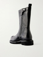 Rick Owens - Creeper Gabe Washed Leather Boots - Black
