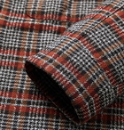 Our Legacy - Checked Cotton-Blend Shirt Jacket - Red